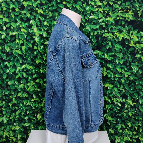 Stone Jean Jacket (Light Blue) - Picture 4 of 8